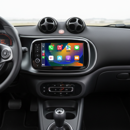 Autoradio Smart 453 CarPlay Android Auto avec RDS