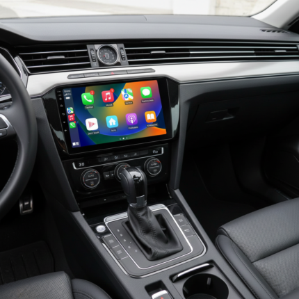 Autoradio 10″ CarPlay Android Auto GPS pour VW Passat B8 DAB+ Plug & Play