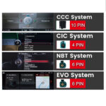 Autoradio 8.8″ CarPlay Android Auto pour BMW E60 E61 CCC CIC GPS