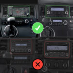 Autoradio Android 2K VW T5 Transporter Caravelle Multivan CarPlay Android Auto (2004-2015)