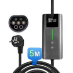 Chargeur Voiture Électrique 11KW / 7KW/3,5KW Type 2 Monophasé Avec l’application