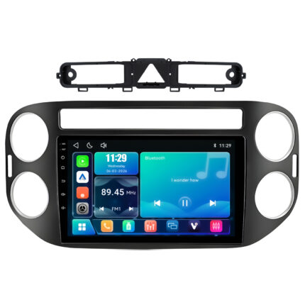 Autoradio Linux VW Tiguan 5N CarPlay Android Auto Bluetooth (2007-2016)