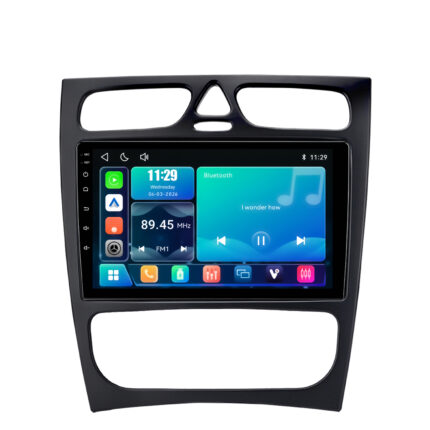 Autoradio Linux Mercedes Classe C W203 CarPlay Android Auto Bluetooth (2000-2007)