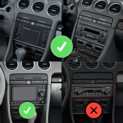 Autoradio CarPlay Android Auto GPS Audi A4 B6 B7 DAB+