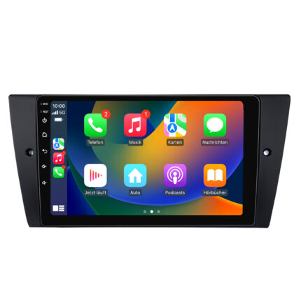 Autoradio CarPlay Android Auto GPS pour BMW E90 E91 DAB+ Plug & Play