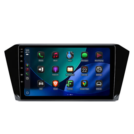 Autoradio 10″ CarPlay Android Auto GPS pour VW Passat B8 DAB+ Plug & Play