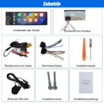 Autoradio 1DIN CarPlay Android Auto 6,3″ Caméra — CLP4C