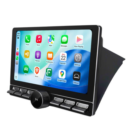 Autoradio VW T5 Android 10,6 pouces à bouton rotatif CarPlay – Junsun – 2