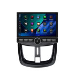 Autoradio Peugeot 207 Android à bouton rotatif 10,6 pouces CarPlay Android Auto GPS (2006-2015)