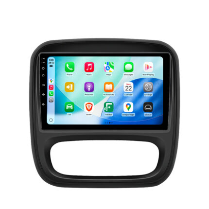 Autoradio Linux 9 pouces Renault Trafic III CarPlay Android Auto (2015-2019)